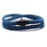 Bransoletka męska sznurkowa