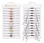 Zestaw bransoletek damskich - 12 sztuk - obrazek 3