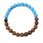 Bransoletka Turkus Niebieski