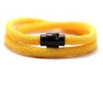 Bransoletka męska sznurkowa