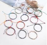 Bransoletki komplet Boho 12 sztuk - obrazek 6