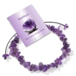 Bransoletka z ametystu