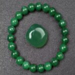 Bransoletka Zielony Agat