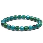 Bransoletka Zielona Chryzokola Malachit  z dodatkami