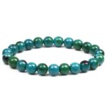 Bransoletka Zielona Chryzokola Malachit  z dodatkami - obrazek 3