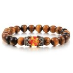 Bransoletka Tygrysie Oko z dodatkami