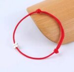 Bransoletka ze sznurka z dodatkami - obrazek 5