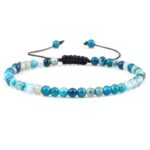 Bransoletka Odcień Niebieski Turkus 4mm