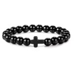 Bransoletka Czarny Turmalin z dodatkami