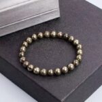 Bransoletka Srebrny Pyrit